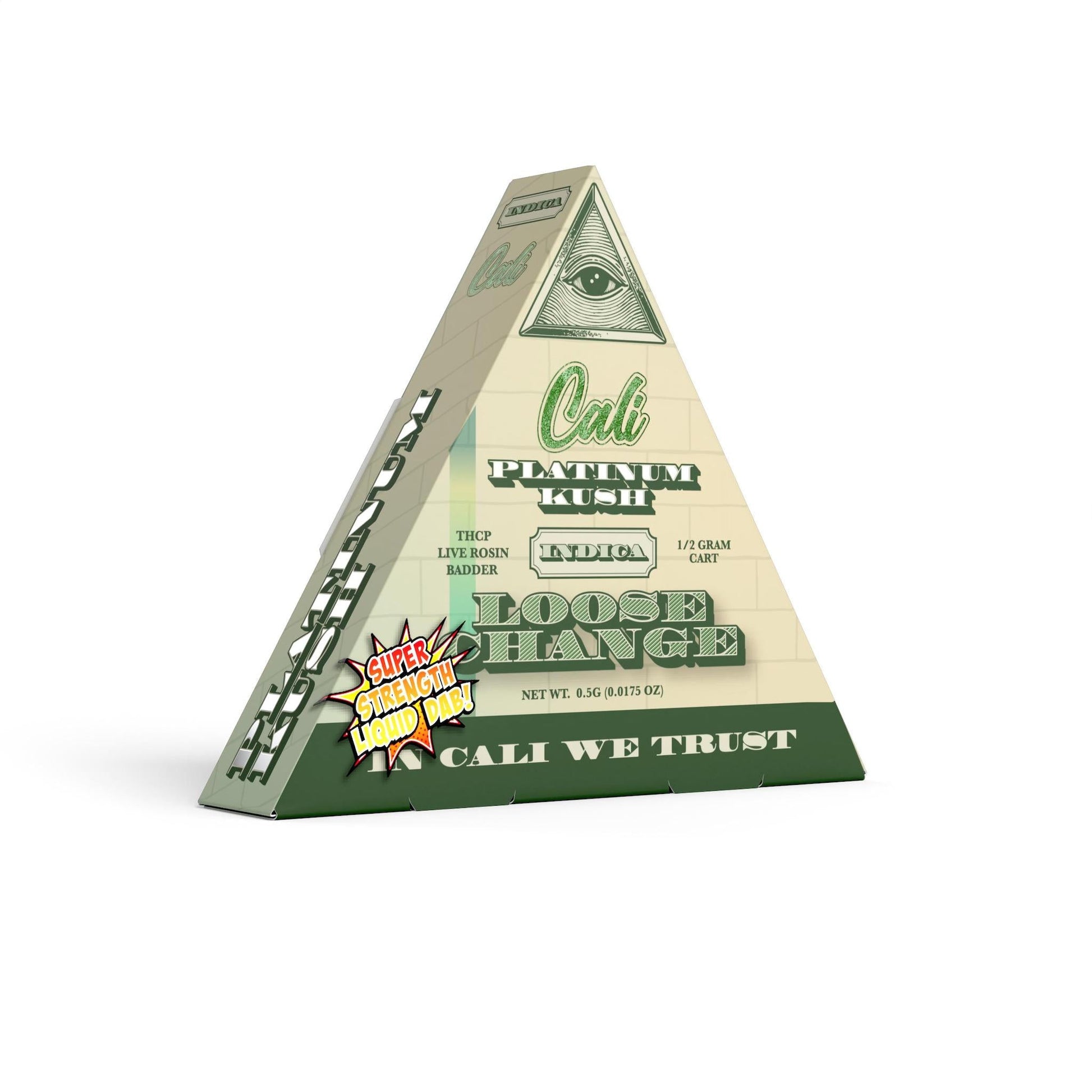 Loose Change Platinum Kush THC-P Cartridge - 500mg