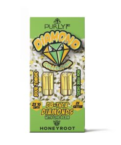 Purlyf + Honeyroot Diamonds Blend Cartridge - 2 Pack
